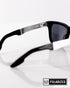 ANVIL METAL POLARIZED SUNGLASSES - BLACK/GREY